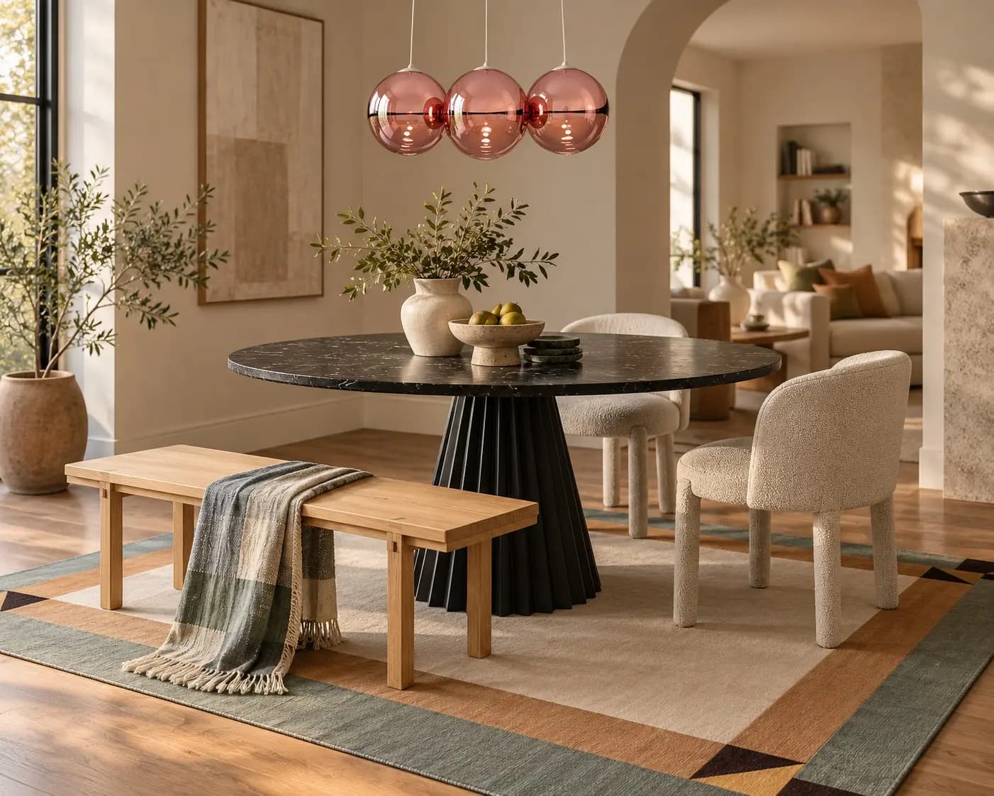 Modern Dining Room Ideas for a Warmer Space